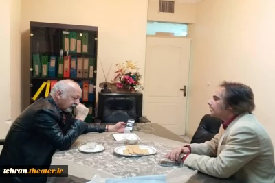 جلسه با مسعود آب پرور در انجمن هنرهای نمایشی استان برگزار شد