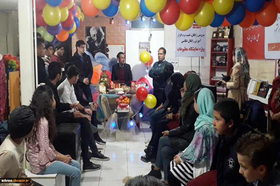 جشن پاران دوره آموزشگاه هنرهای نمایشی اوینار قرچک برگزار شد. 3