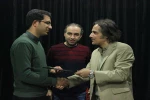 هیئت رئیسه انجمن هنرهای نمایشی استان تهران پای درد و دل هنرمندان تئاتر پیشوا نشستند 3