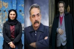 مریم کاظمی،حمیدرضا صفار و هومن رهنمون به تماشای«نازکنیز» می نشینند. 2