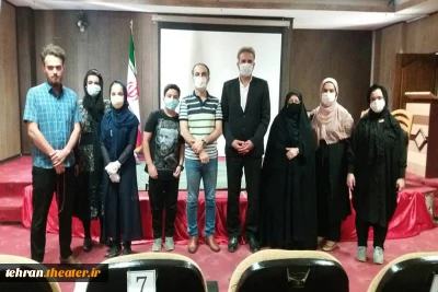 حضور رئیس اداره فرهنگ و ارشاد اسلامی شهر ری در کارگاه بازیگری