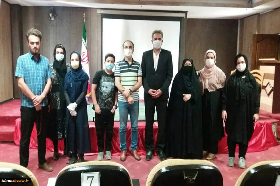 حضور رئیس اداره فرهنگ و ارشاد اسلامی شهر ری در کارگاه بازیگری 2