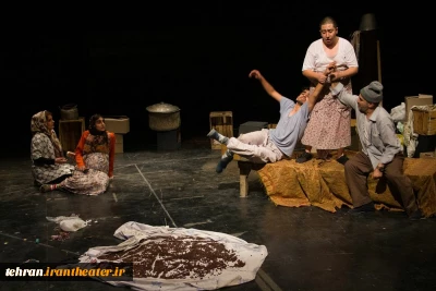 نمایش سالهای بی من در بیست و پنجمین جشنواره تئاتراستان تهران