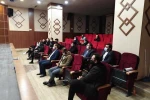از بازیگران و عوامل نمایش《روی قبرم بنویسیدسرباز》درشهرستان قرچک تقدیرشد 2