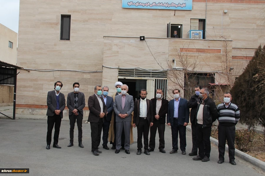 بازدید مدیرکل فرهنگ وارشاداسلامی استان تهران از انجمن هنرهای نمایشی ملارد 2