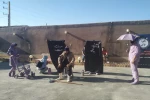نمایش خیابانی کالبد شکافی یک اتفاق در شهرستان پیشوا اجرا گردید 3
