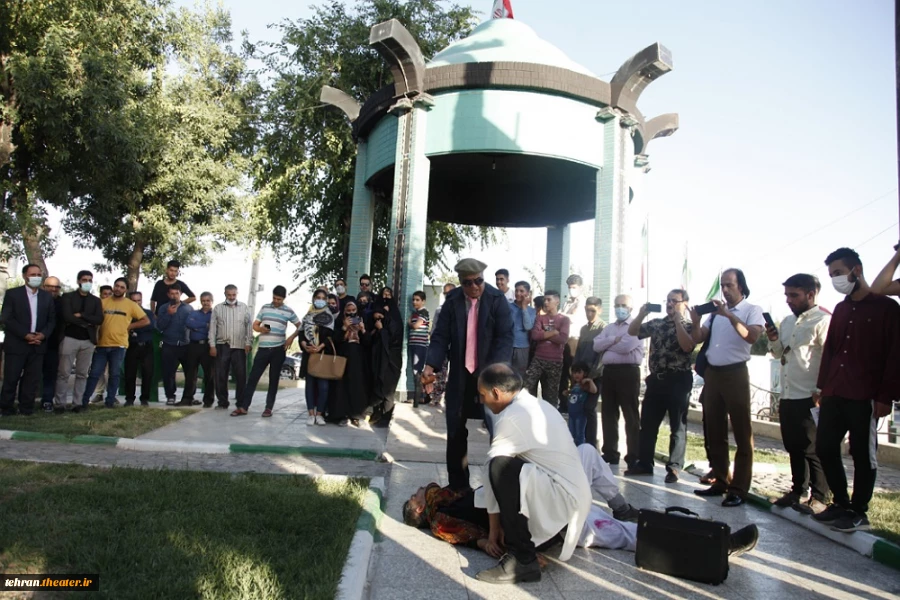 نمایش تئاتر خیابانی خرداد استان تهران به میزبانی شهرستان قرچک برگزار 5