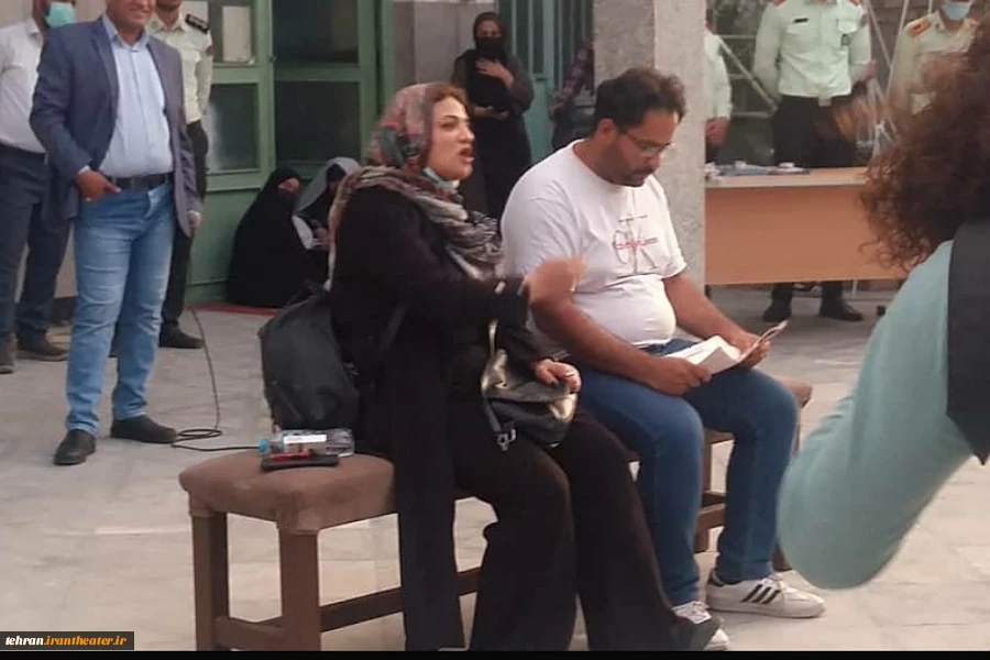نمایشهای خیابانی  در شهرستان ورامین اجرا شد 3