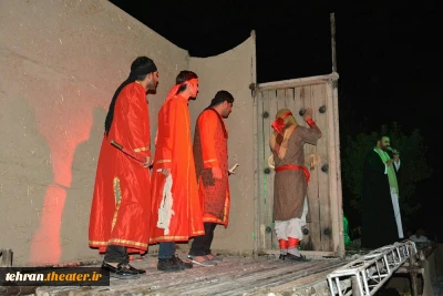 سوگنامه در شهرستان نسیم شهر بهارستان به  صحنه رفت