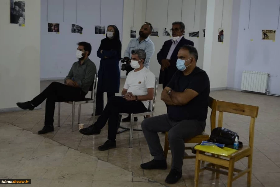 گزارش تصویری از نخستین روز بازبینی بیست و ششمین جشنواره تئاتر استان تهران