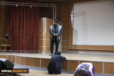 گزارش تصویری از دومین روز بازبینی های آثار متقاضی شرکت در بیست و ششمین جشنواره تئاتراستان تهران