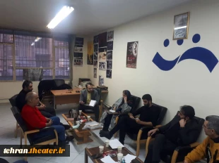 دومین جلسه هیات مدیره انجمن هنرهای نمایشی استان تهران با حضور حداکثر اعضاء درمحل این انجمن برگزار شد 2