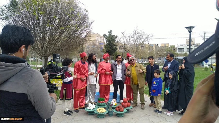 نمایش خیابانی (جلوس نوروزی) در جشنواره بین المللی هنرهای شهری مشهد اجرا شد 2
