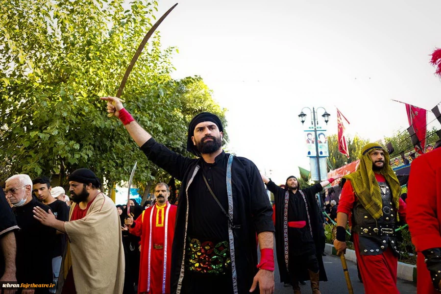 «اشک و مشک» وقایع عاشورا را در کاروان آینه‌داران آفتاب روایت می‌کند 2