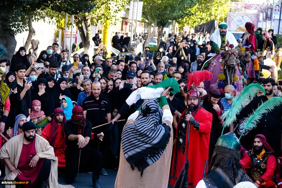 «اشک و مشک» وقایع عاشورا را در کاروان آینه‌داران آفتاب روایت می‌کند 3
