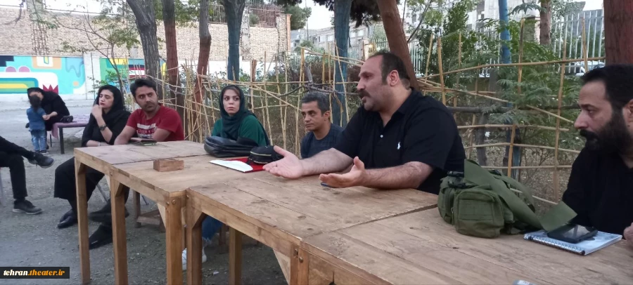 جلسه هیات مدیره انجمن هنرهای نمایشی استان تهران با اهالی تئاتر پاکدشت برگزار شد 6