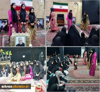 نمایش صحنه ای «وقتی شهر محاصره شد» در شهرستان اسلامشهر اجرا شد