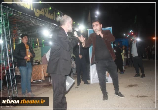 اجرای نمایش خیابانی در شب میلاد حضرت منجی (عج)