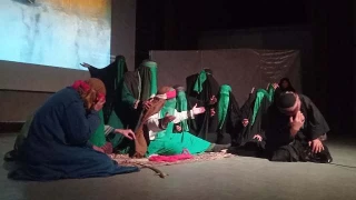 سینمایش شهید محراب در شهرستان ملارد به روی صحنه رفت