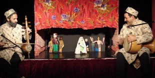 نمایش عروسکی ازدواج پرماجرا در نوزدهمین جشنواره تئاتر عروسکی 3