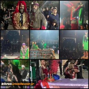 برگزاری مراسم آیینی و مذهبی شبیه خوانی در امامزاده مطهر(ع) شهرستان پردیس