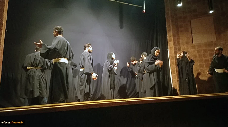 اجرای نمایش مذهبی «هُبوط» در شهر ری 2