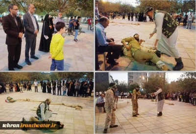 نمایش «شنیدن کی بود مانند دیدن» در اسلامشهر اجرا شد