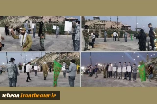 نمایش «برای پسرم کمیل»، در اسلامشهر اجرا شد