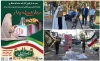 اجرای نمایش خیابانی مردان همیشه بیدار در شهرستان قرچک 2