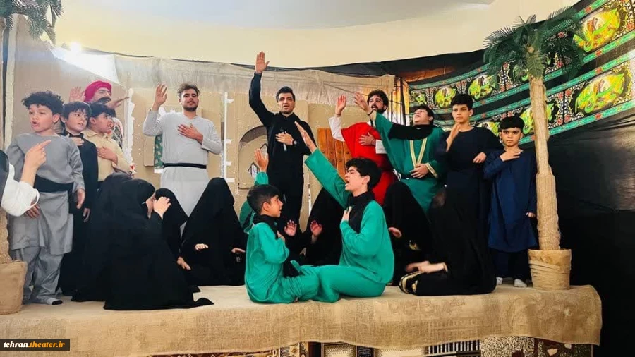 نمایش دوطفلان مسلم در شهر جدید پرند به اجرا درآمد 2