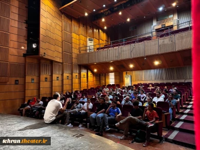گزارش تصویری کارگاه بازیگری با هدایت امیر نوروزی