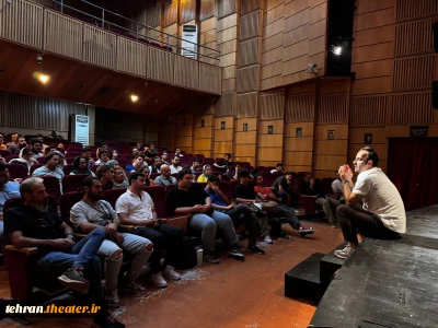 گزارش تصویری کارگاه بازیگری با هدایت امیر نوروزی