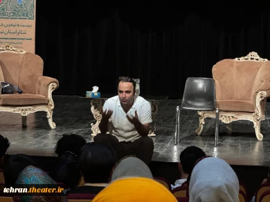 گزارش تصویری کارگاه بازیگری با هدایت امیر نوروزی