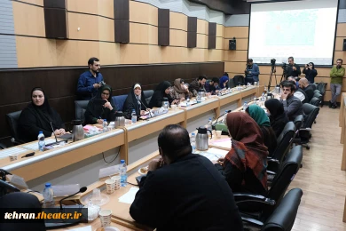 نشست رسانه‌ای بیست و نهمین جشنواره تئاتر استان تهران برگزار شد