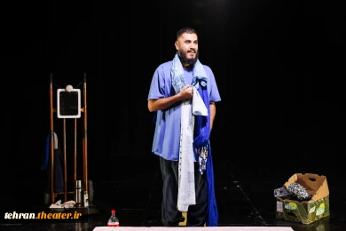گزارش تصویری نمایش «شال ساده آبی»