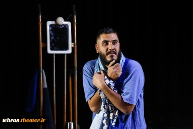 گزارش تصویری نمایش «شال ساده آبی»